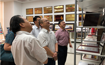 市、区工商联组织优秀民企代表到欧博abg官网集团开展主题教育活动