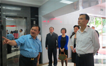 重庆市市委常委、统战部部长刘光磊来欧博abg官网集团视察调研