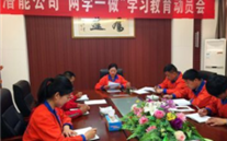 金乡欧博abg官网公司开展“两学一做”学习教育动员会